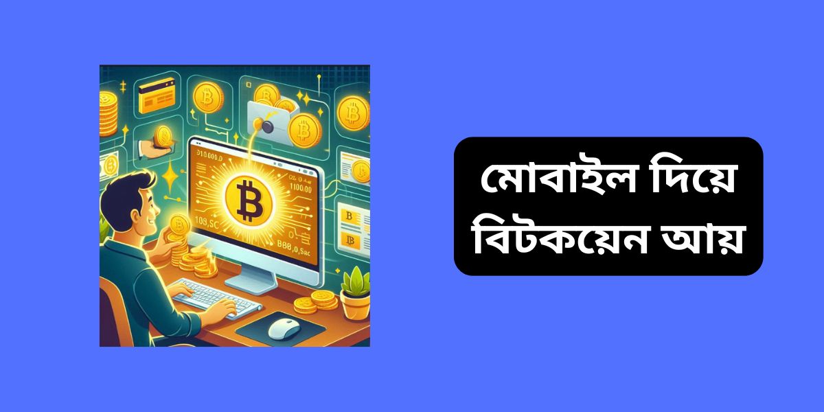 মোবাইল দিয়ে বিটকয়েন আয়