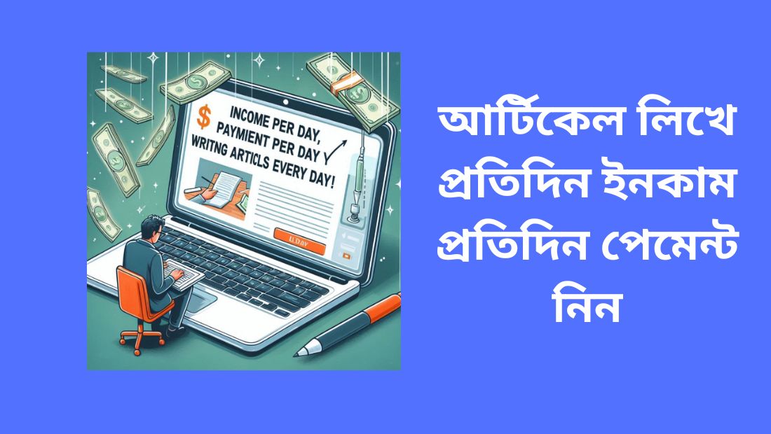 কনটেন্ট লিখে প্রতিদিন ইনকাম প্রতিদিন পেমেন্ট