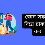 কোন সফটওয়্যার দিয়ে টাকা ইনকাম করা যায়