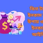 বিনা টাকায় ইনকাম