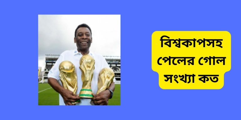 বিশ্বকাপসহ পেলের গোল সংখ্যা কত