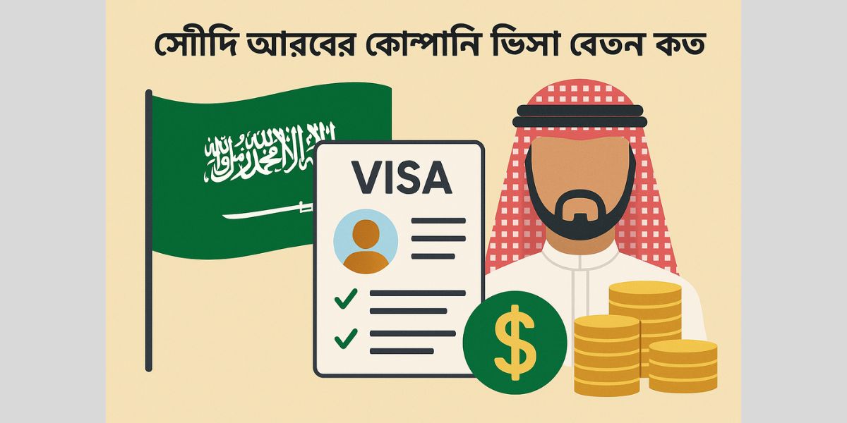 সৌদি আরবের কোম্পানি ভিসা বেতন কত