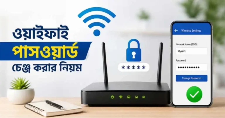 ওয়াইফাই পাসওয়ার্ড চেঞ্জ করার নিয়ম
