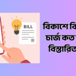বিকাশে বিদ্যুৎ বিল চার্জ কত? সম্পূর্ণ বিস্তারিত জানুন (