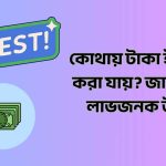 কোথায় টাকা ইনভেস্ট করা যায়? জানুন ৭টি লাভজনক উপায়