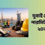 দুবাই ওয়ার্ক পারমিট ভিসা ২০২৬