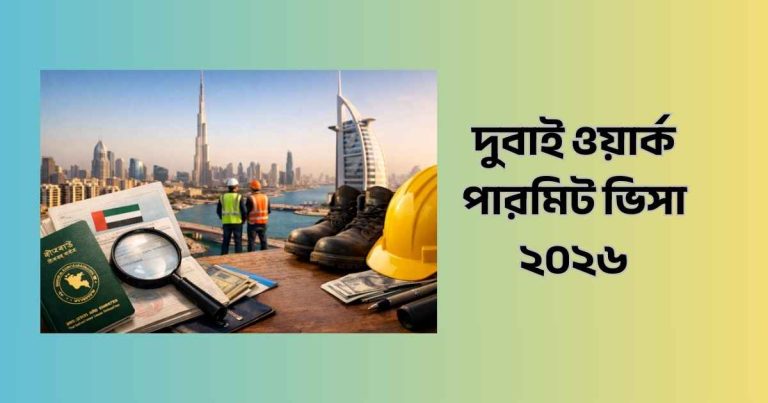 দুবাই ওয়ার্ক পারমিট ভিসা ২০২৬