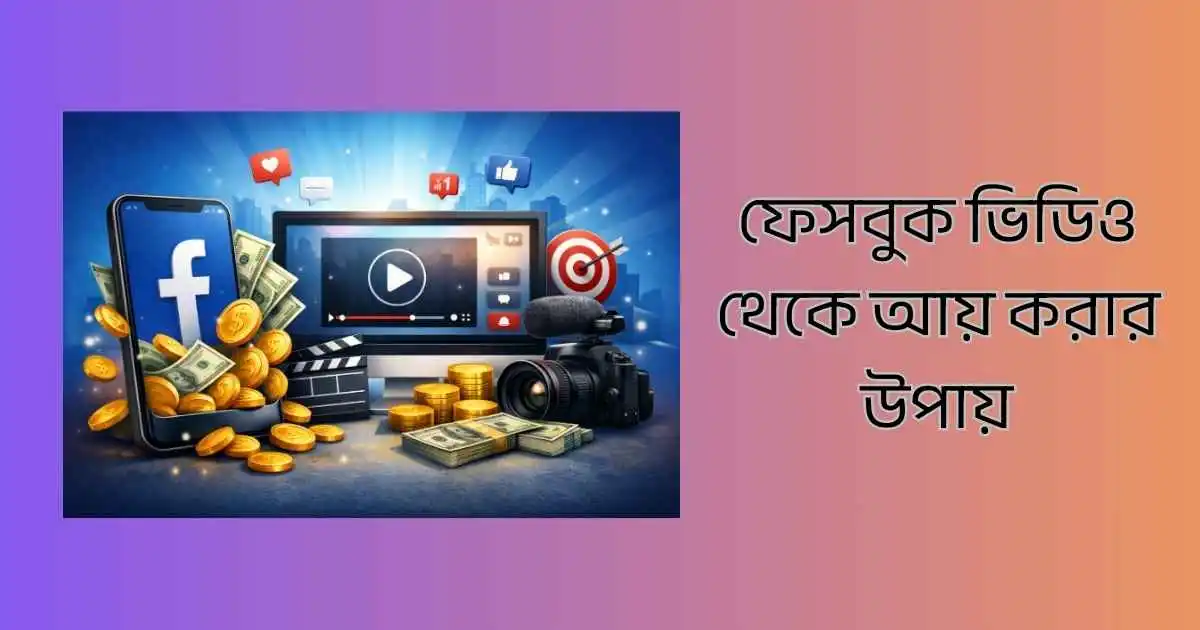 ফেসবুক ভিডিও থেকে আয় করার উপায়
