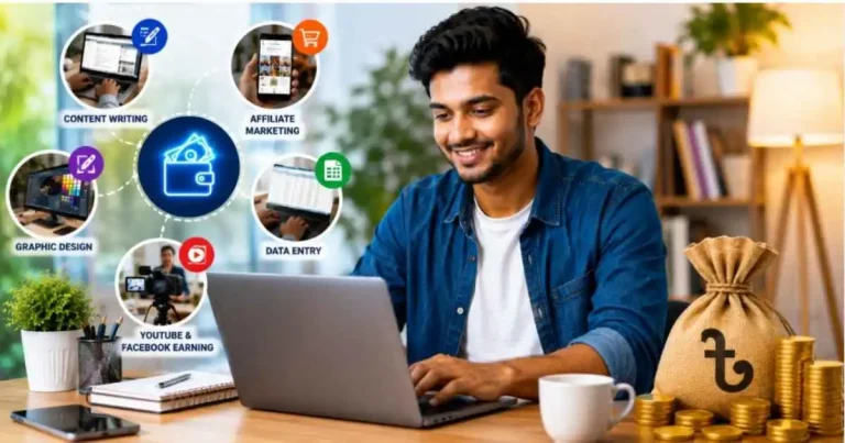 প্রতিদিন ৫০০ ৭০০ টাকা ইনকাম করুন সেরা ৫টি উপায়ে