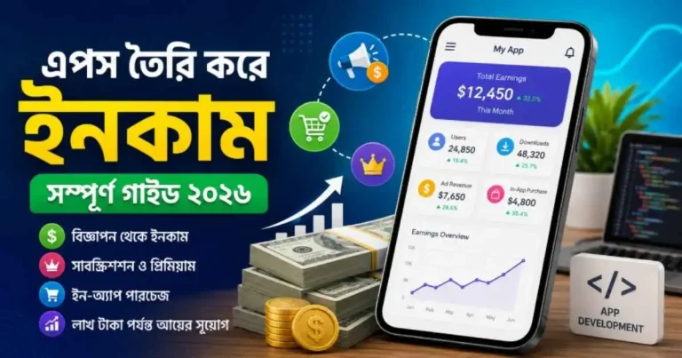 এপস তৈরি করে ইনকাম