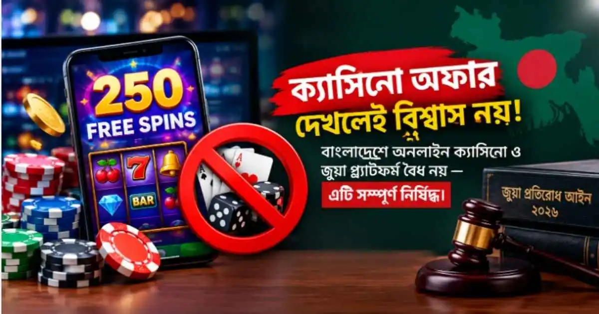 ২৫০টি ফ্রি স্পিন ক্যাসিনোতে